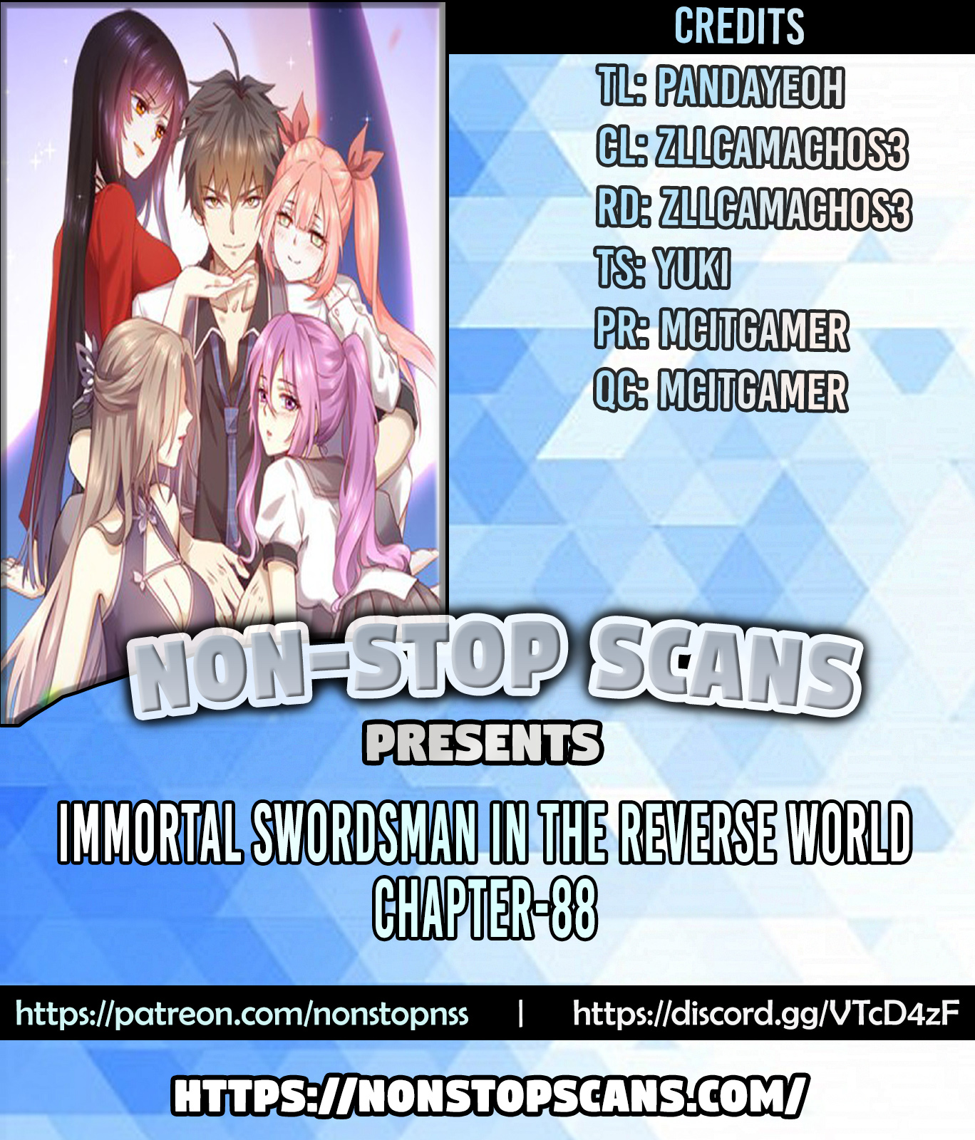 Immortal Swordsman in The Reverse World Chapter 88 - page 1