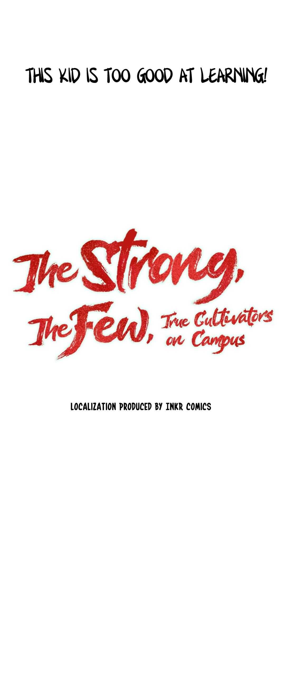 The Strong, The Few, True Cultivators on Campus Chapter 8 - page 12