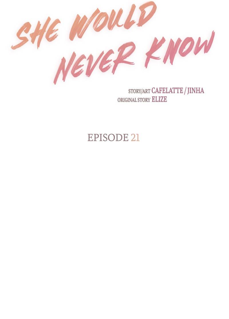 She Would Never Know chapter 21 - page 6