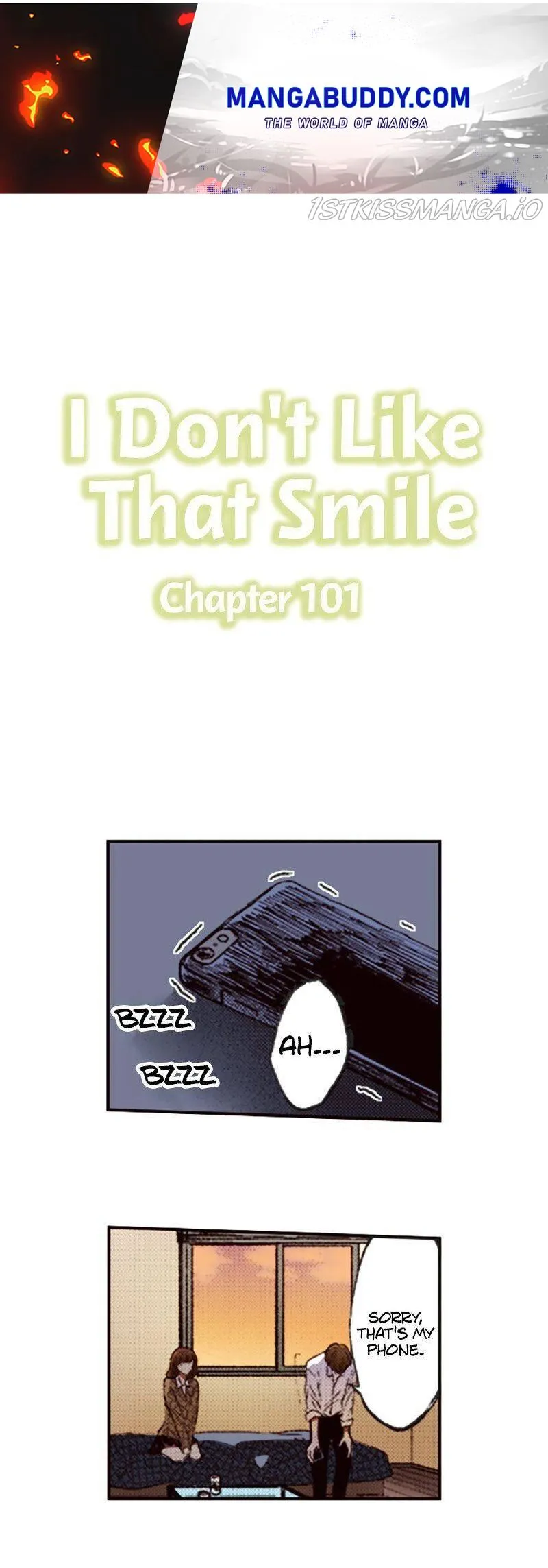 I Don’t Like That Smile Chapter 101 - page 1