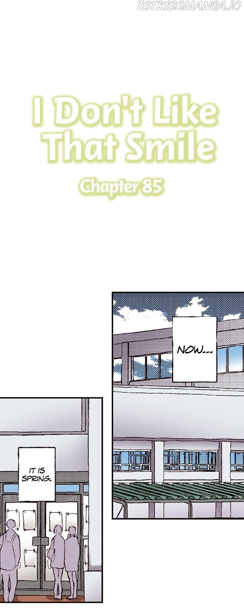 I Don’t Like That Smile Chapter 85 - page 1