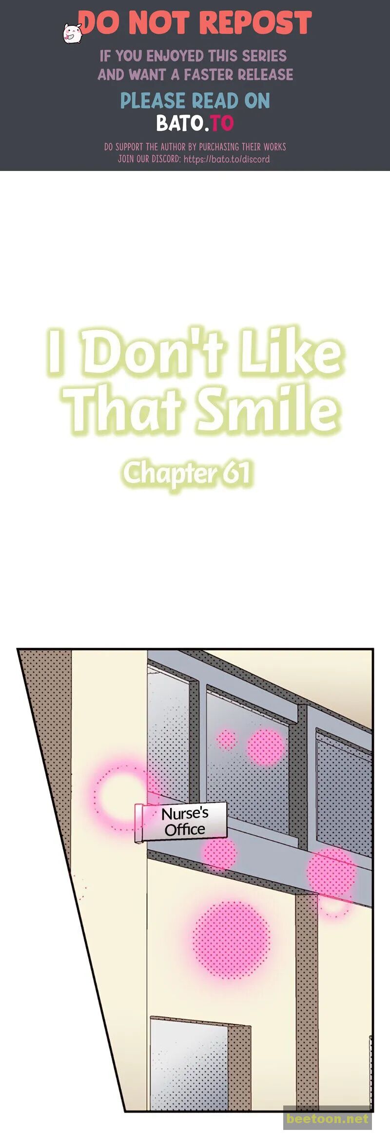 I Don’t Like That Smile Chapter 61 - page 1