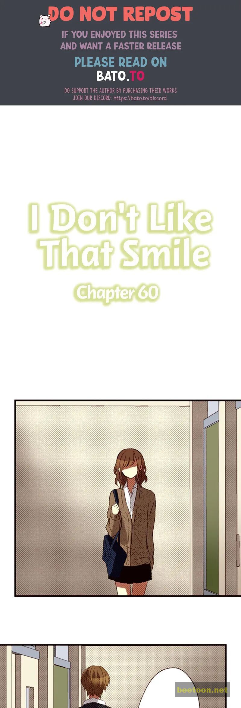 I Don’t Like That Smile Chapter 60 - page 1