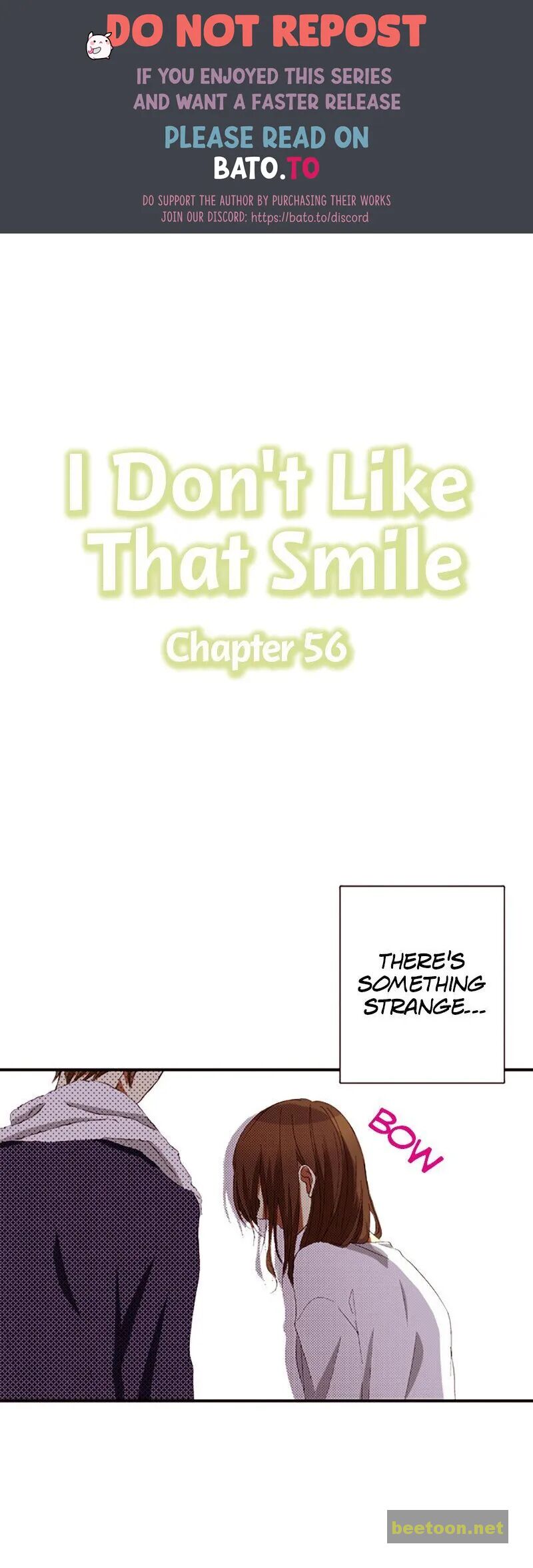 I Don’t Like That Smile Chapter 56 - page 1