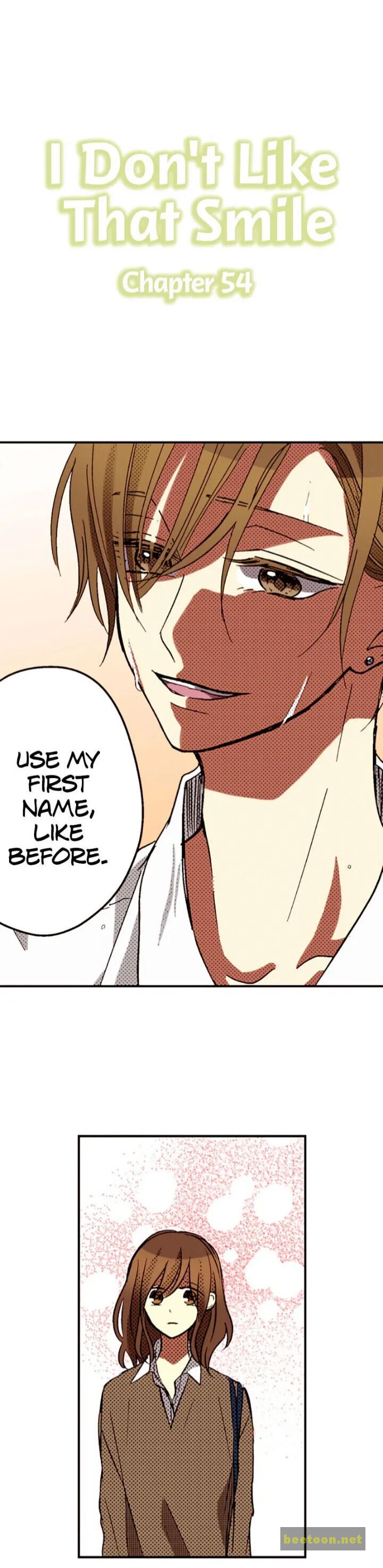I Don’t Like That Smile Chapter 54 - page 1