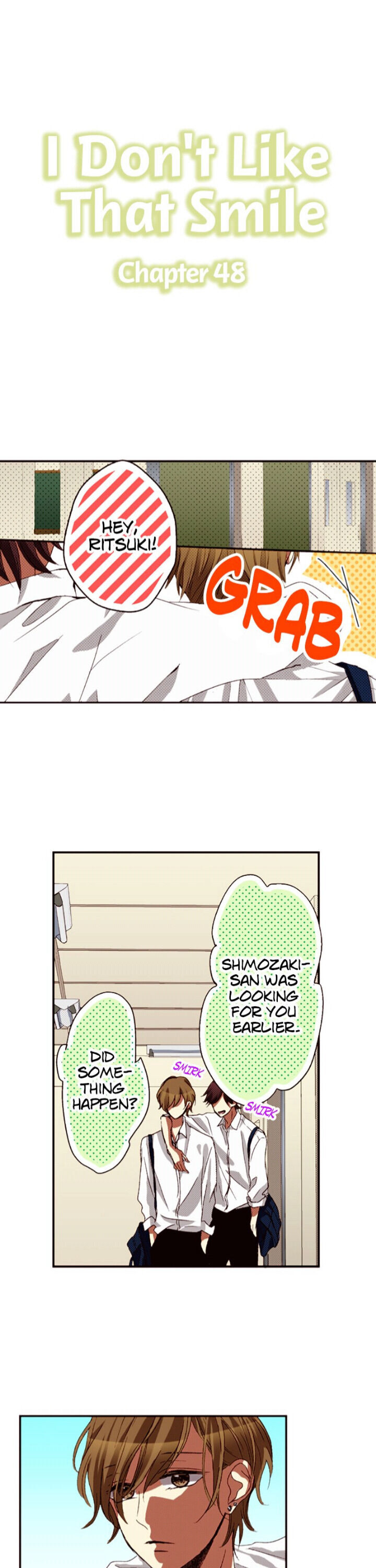 I Don’t Like That Smile Chapter 48 - page 1