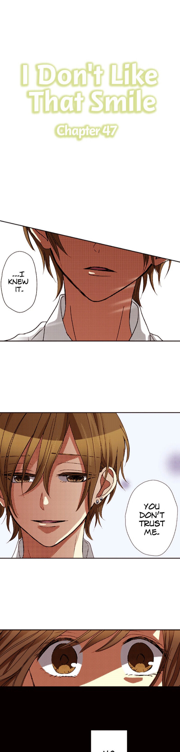 I Don’t Like That Smile Chapter 47 - page 1
