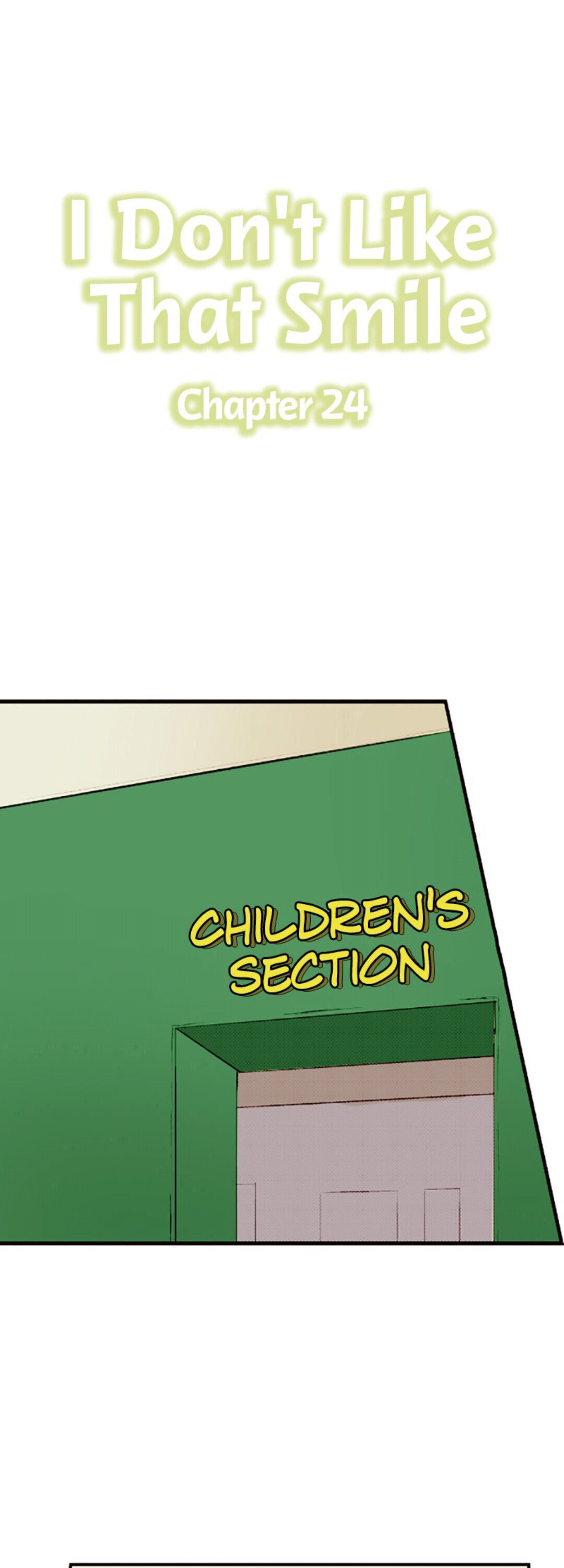 I Don’t Like That Smile Chapter 24 - page 1