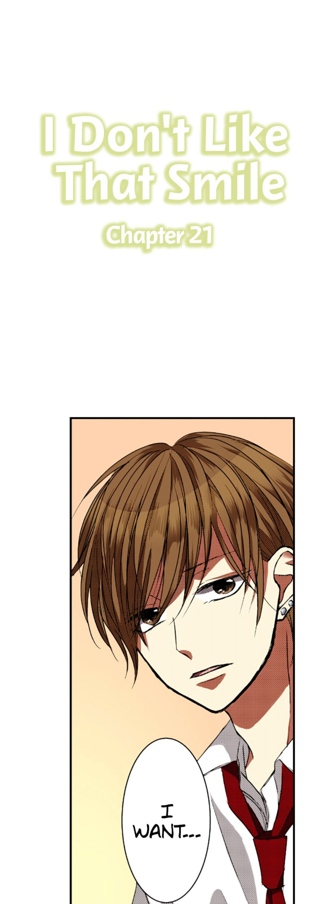 I Don’t Like That Smile Chapter 21 - page 1