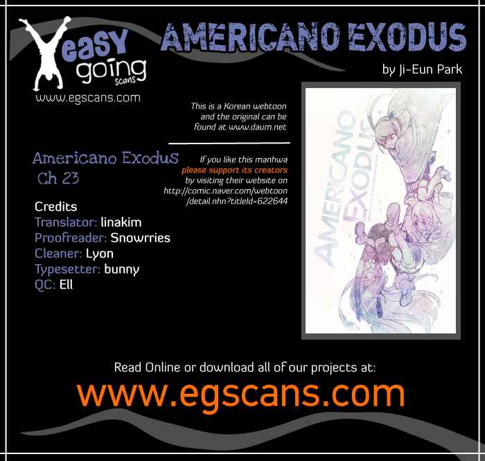 Americano Exodus Chapter 23 - page 1