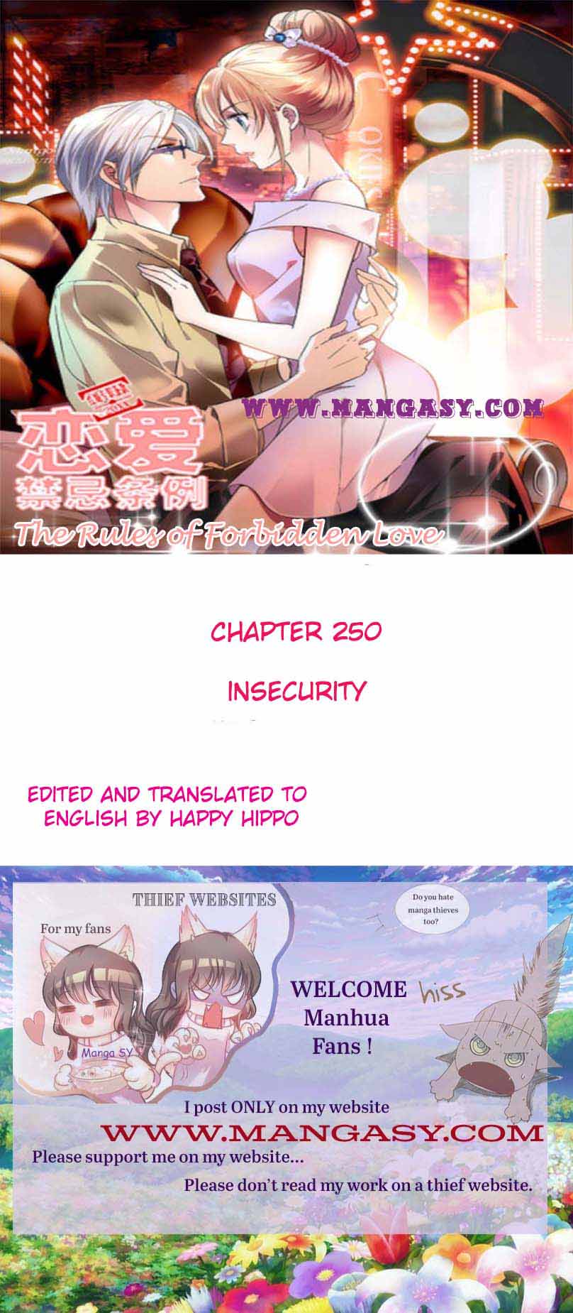 The Rules of Forbidden Love chapter 250 - page 1