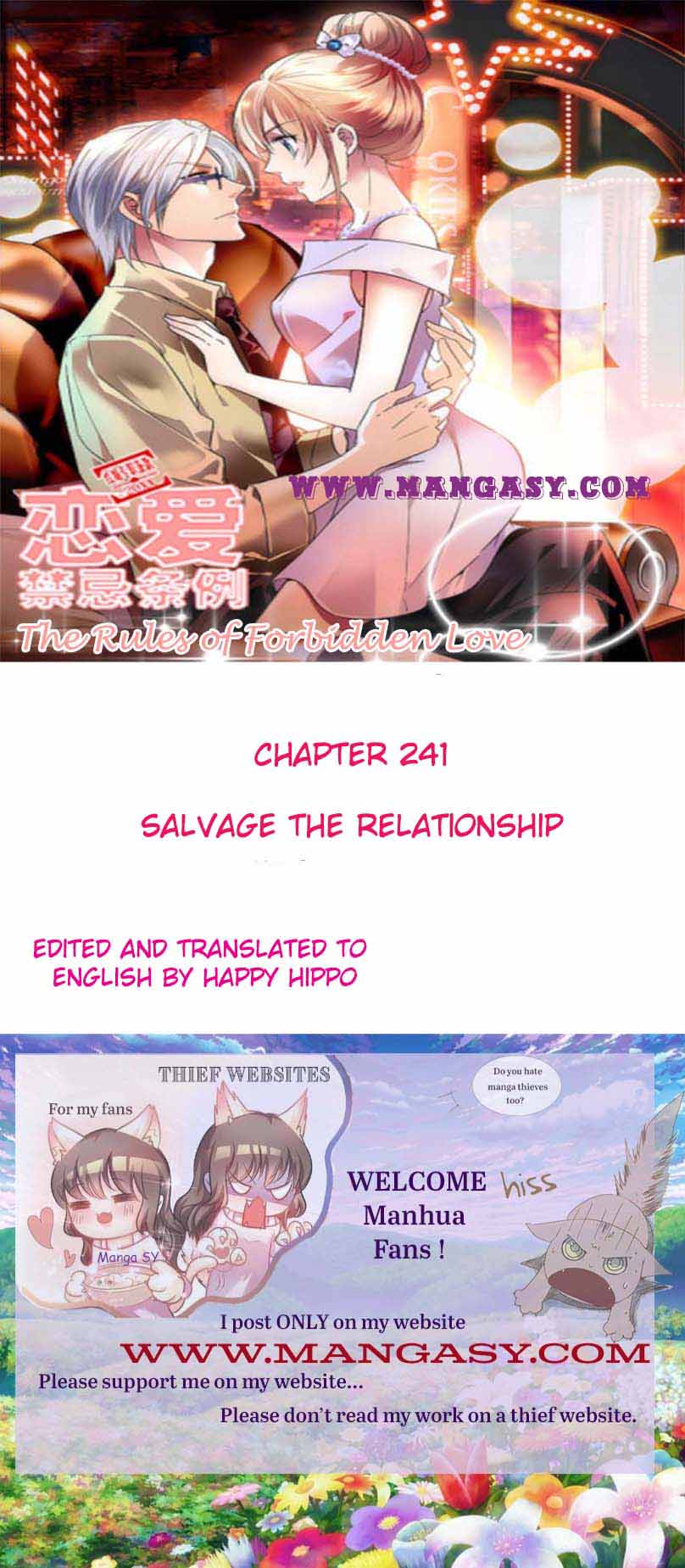 The Rules of Forbidden Love chapter 241 - page 1