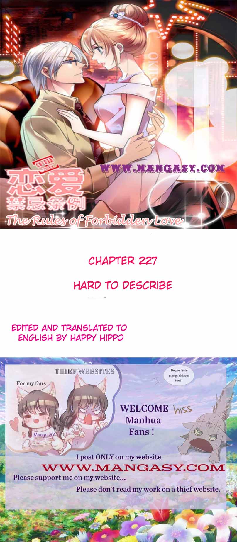 The Rules of Forbidden Love chapter 227 - page 1