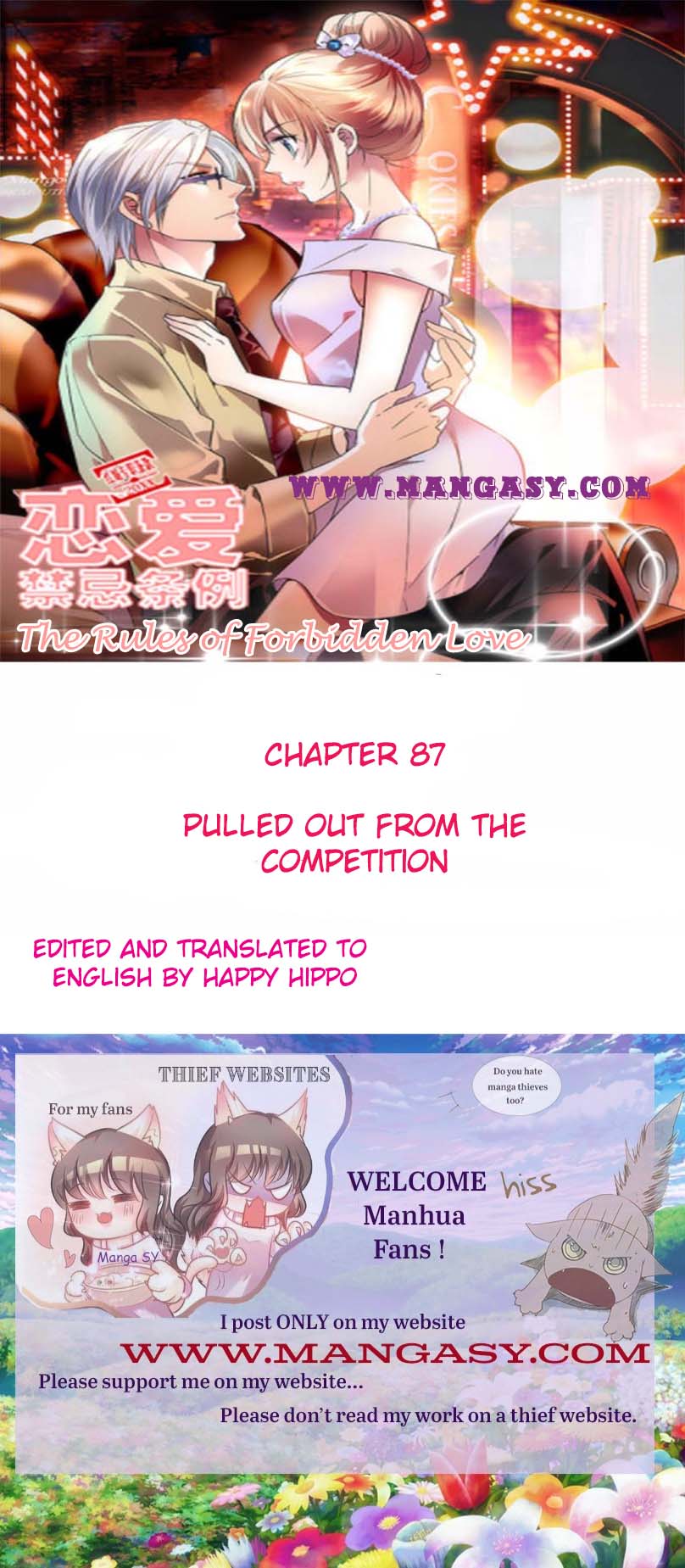 The Rules of Forbidden Love chapter 87 - page 1