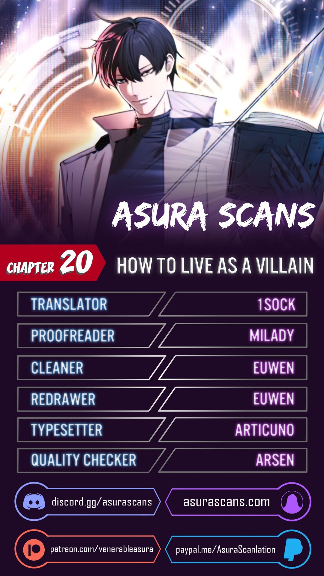 How to Live as a Villain chapter 20 - page 1