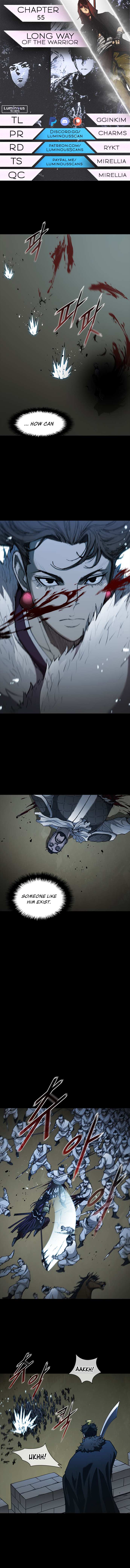 The Long Way Of The Warrior chapter 55 - page 1