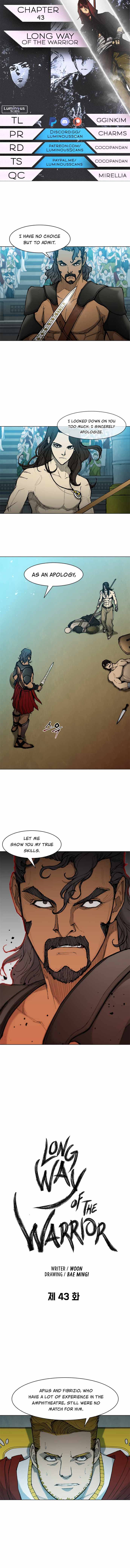 The Long Way Of The Warrior chapter 43 - page 1