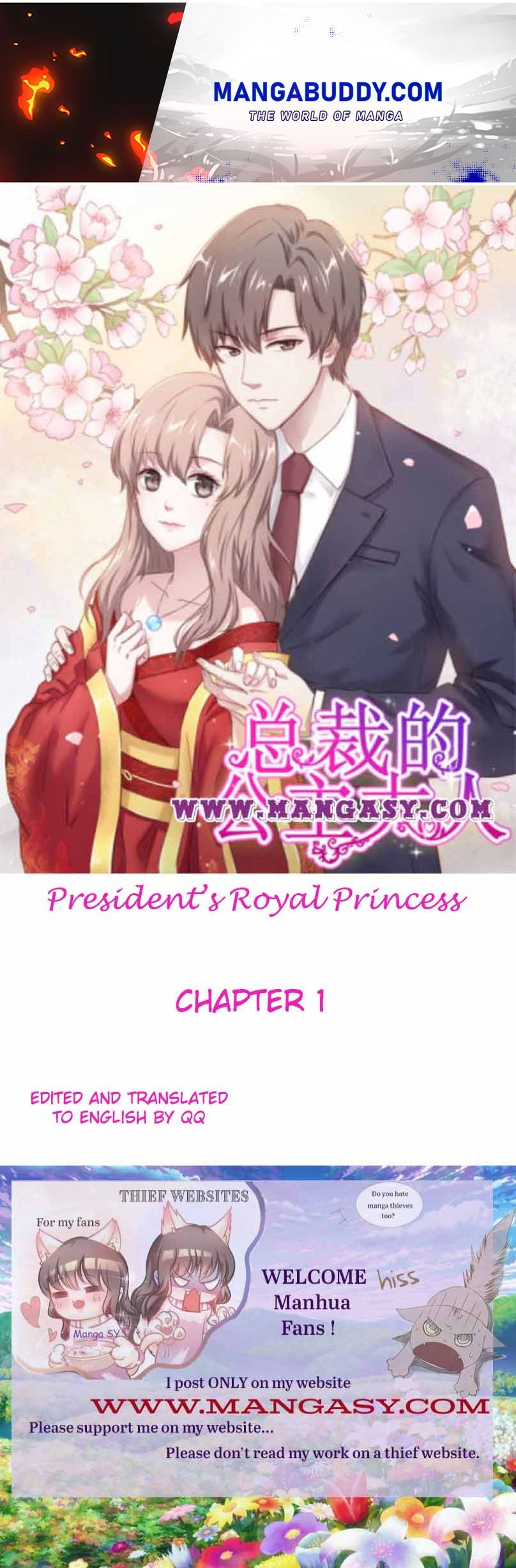 President’s Royal Princess Chapter 1 - page 1