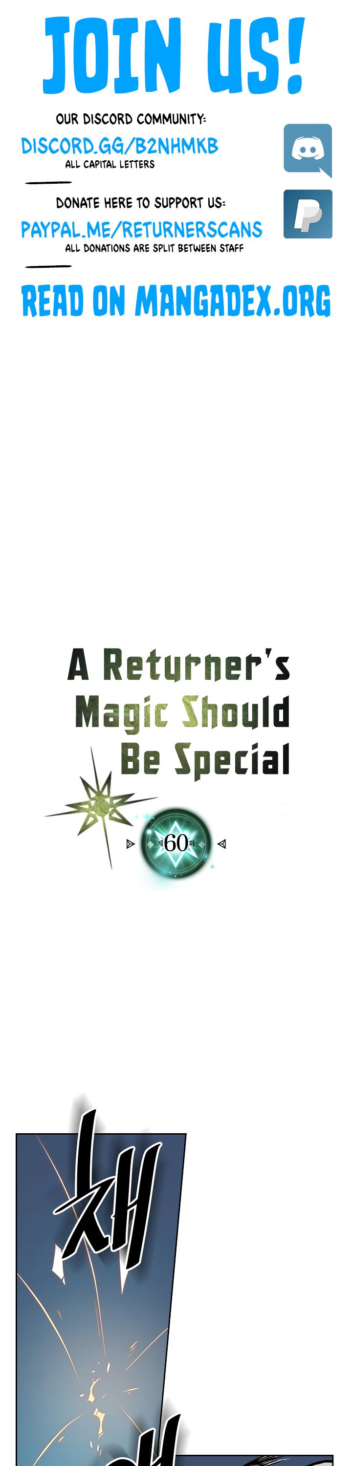 A Returner’s Magic Should be Special Chapter 60 - page 1
