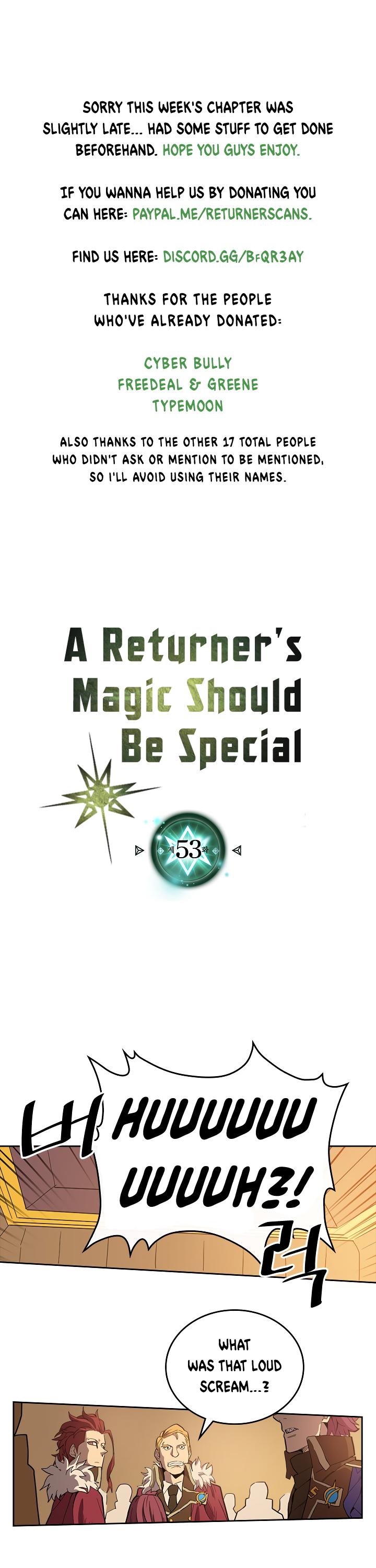A Returner’s Magic Should be Special Chapter 53 - page 1