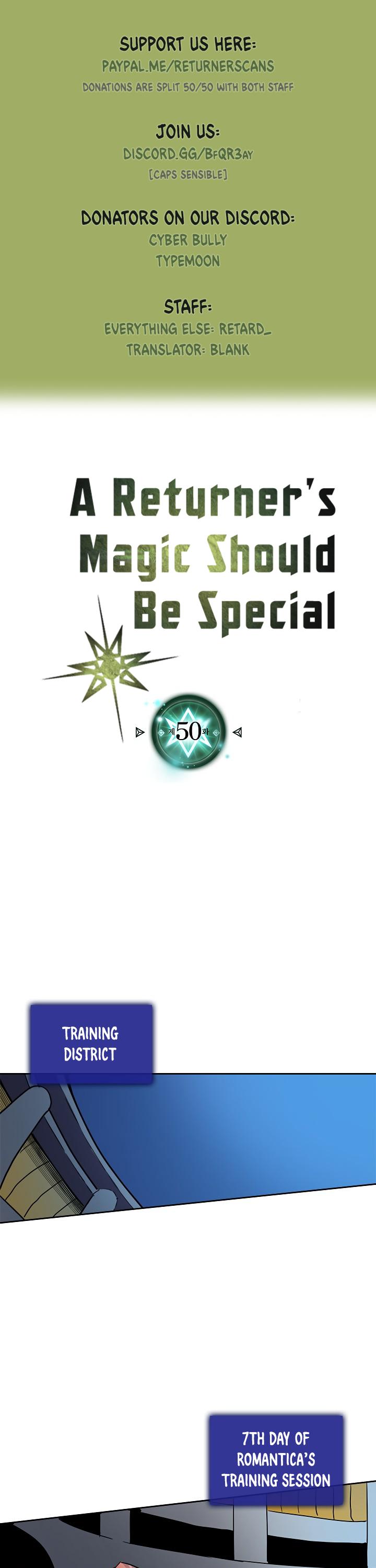 A Returner’s Magic Should be Special Chapter 50 - page 1