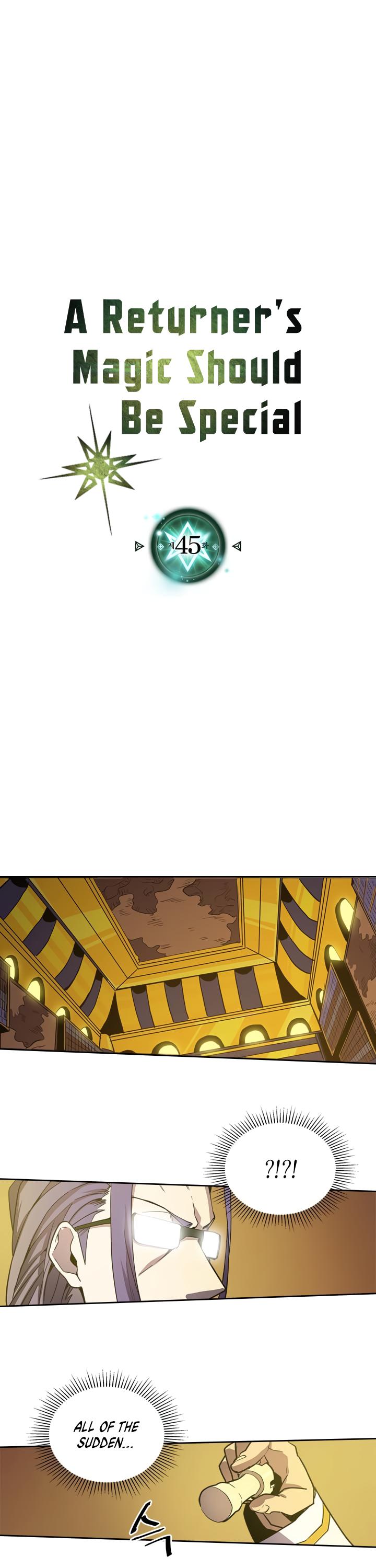 A Returner’s Magic Should be Special Chapter 45 - page 1