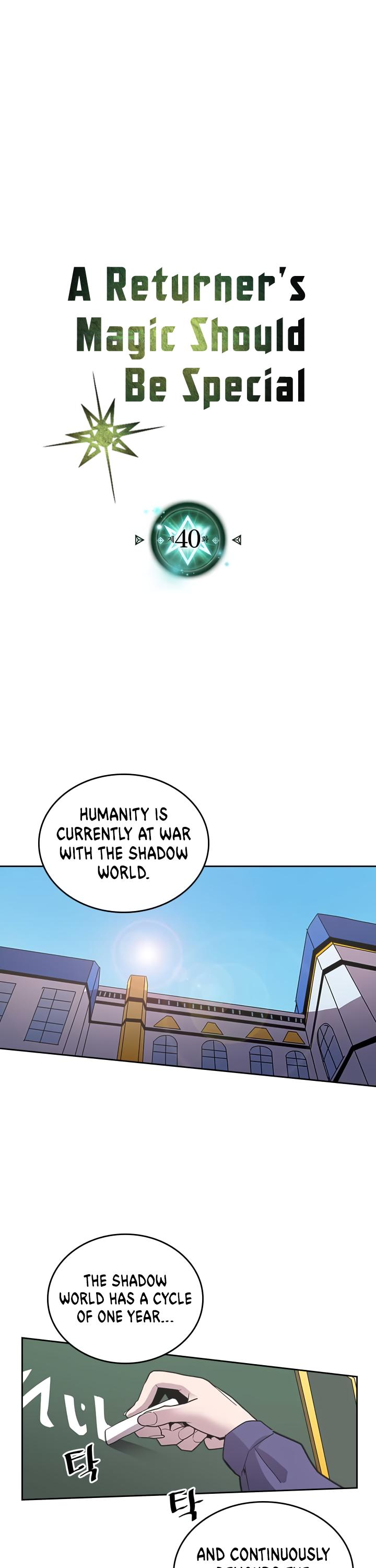 A Returner’s Magic Should be Special Chapter 40 - page 1