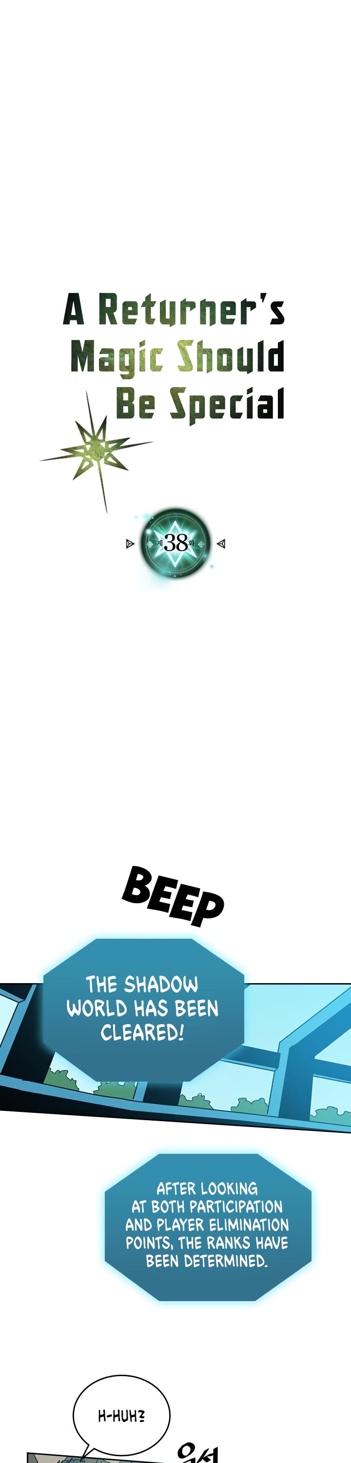 A Returner’s Magic Should be Special Chapter 38 - page 1