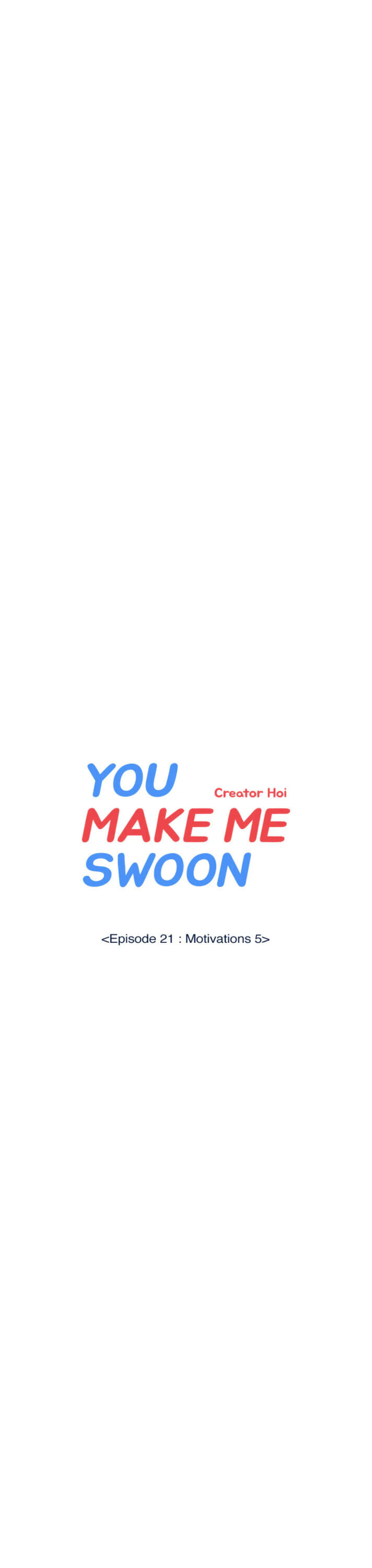 You Make Me Swoon Chapter 21 - page 3