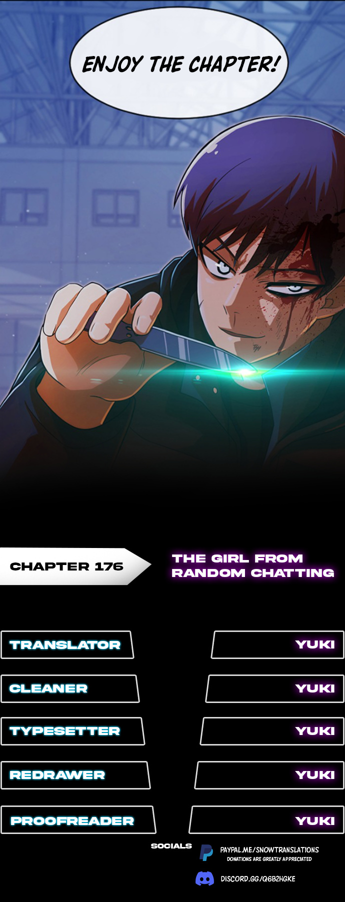The Girl from Random Chatting chapter 176 - page 1
