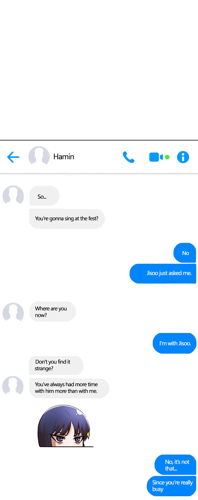 The Girl from Random Chatting chapter 123 - page 47