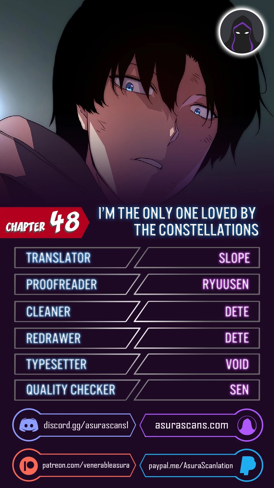 I’m the Only One Loved by the Constellations! chapter 48 - page 1