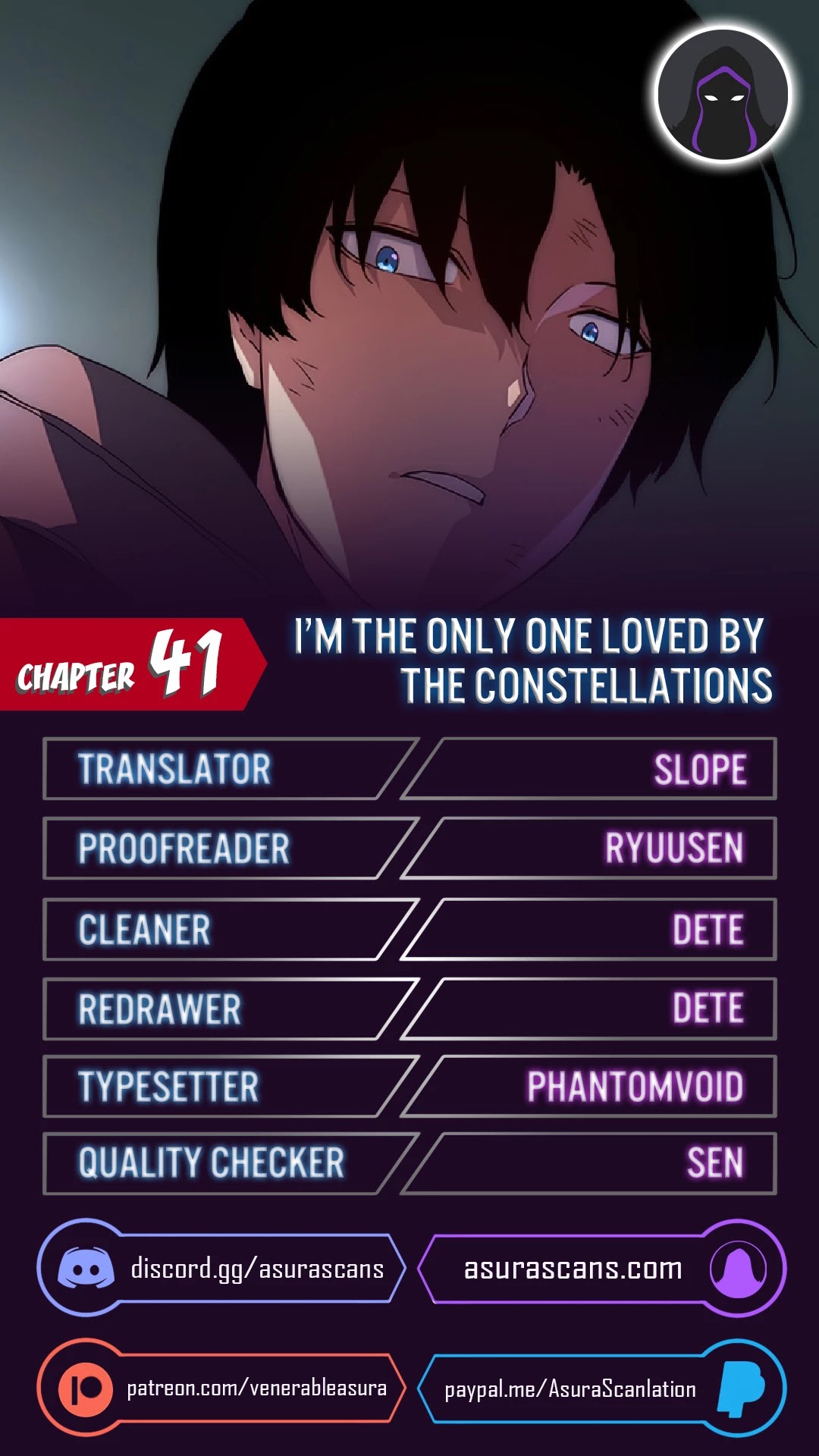 I’m the Only One Loved by the Constellations! chapter 41 - page 1