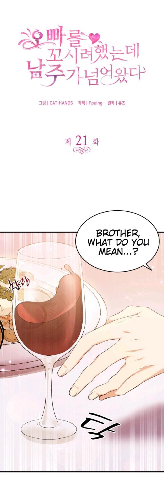 I Tried To Persuade My Brother And He Entrusted The Male Lead To Me Chapter 21 - page 4