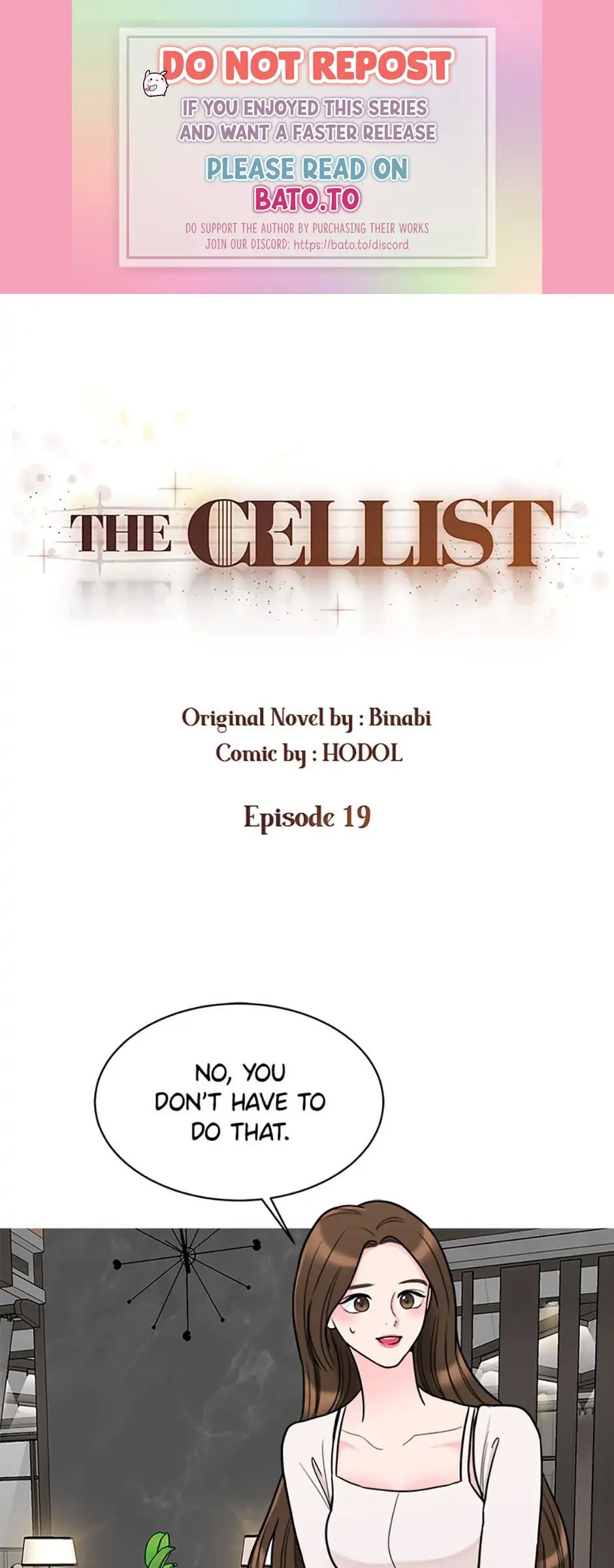 The Cellist chapter 19 - page 1