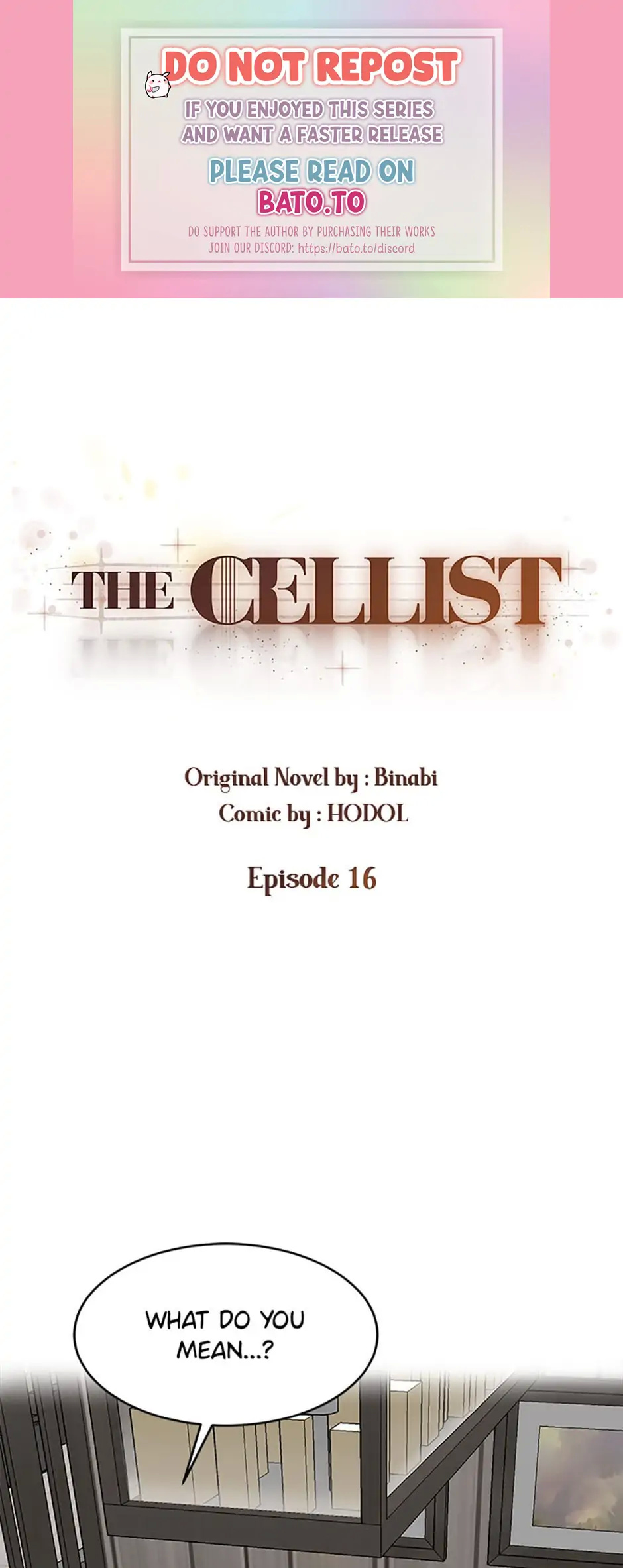 The Cellist chapter 16 - page 1