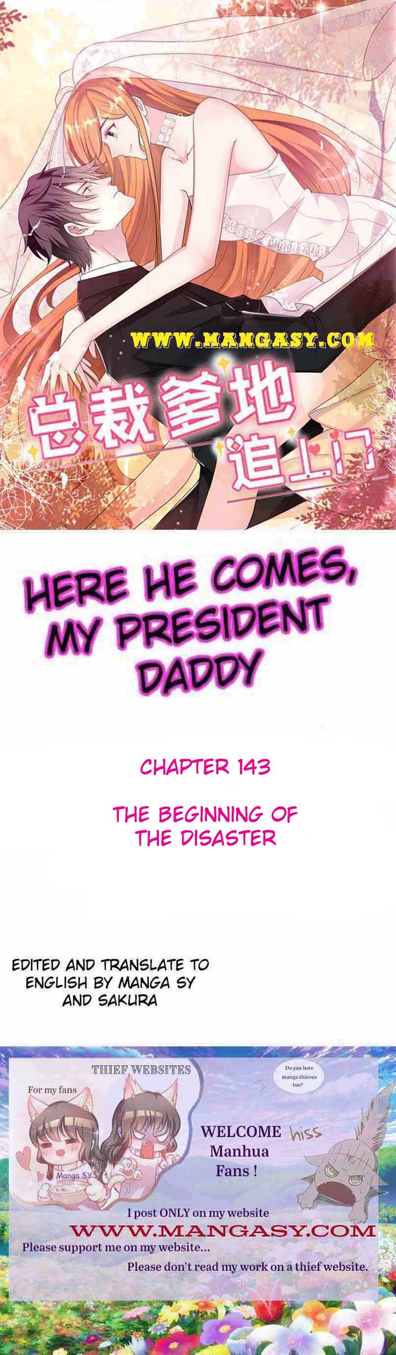 President daddy is chasing you Chapter 143 - page 1