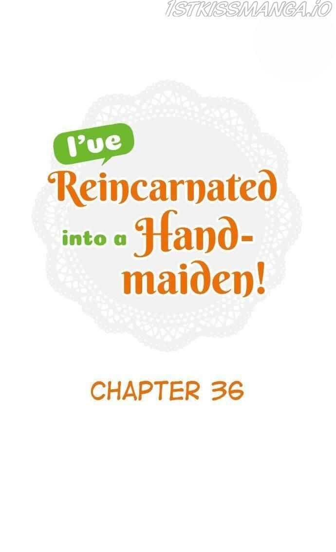 I’ve Reincarnated into a Handmaiden! chapter 36 - page 1