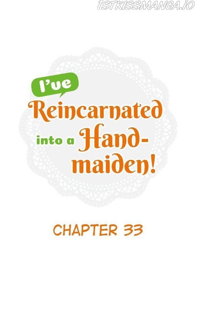 I’ve Reincarnated into a Handmaiden! chapter 33 - page 1