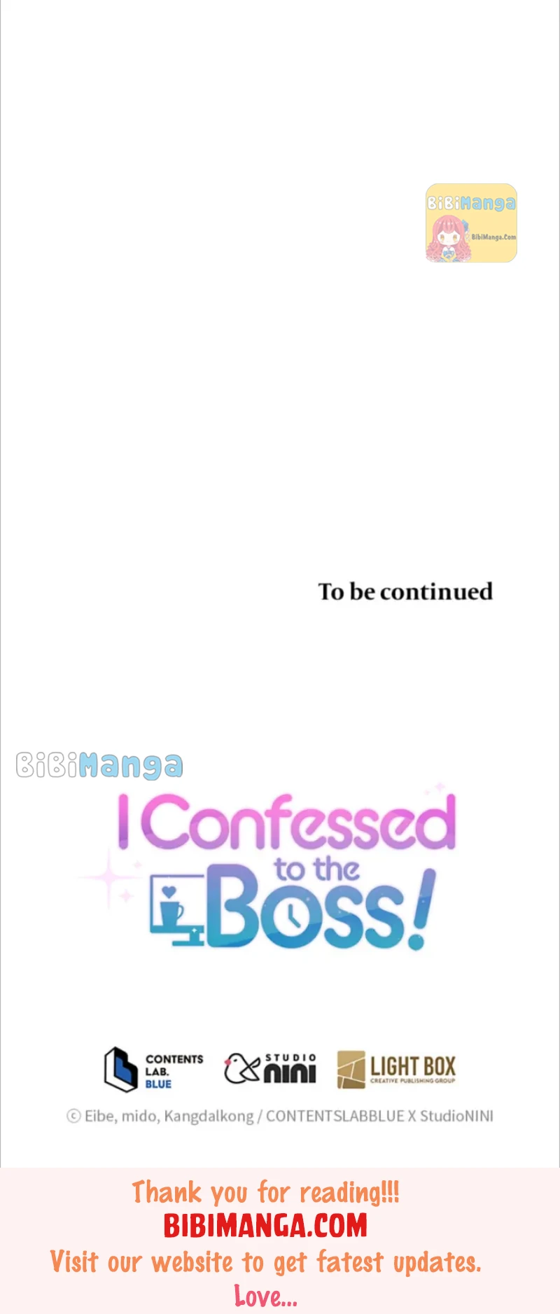 I Confessed to the Boss! Chapter 59 - page 61