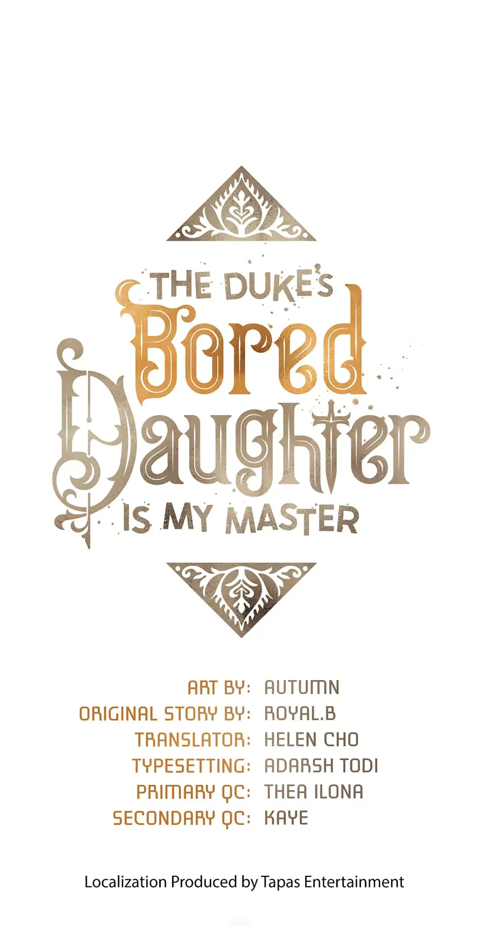 The Duke's Bored Daughter is My Master Chapter 33 - page 2