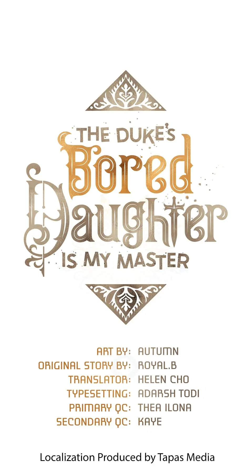 The Duke's Bored Daughter is My Master Chapter 2 - page 21