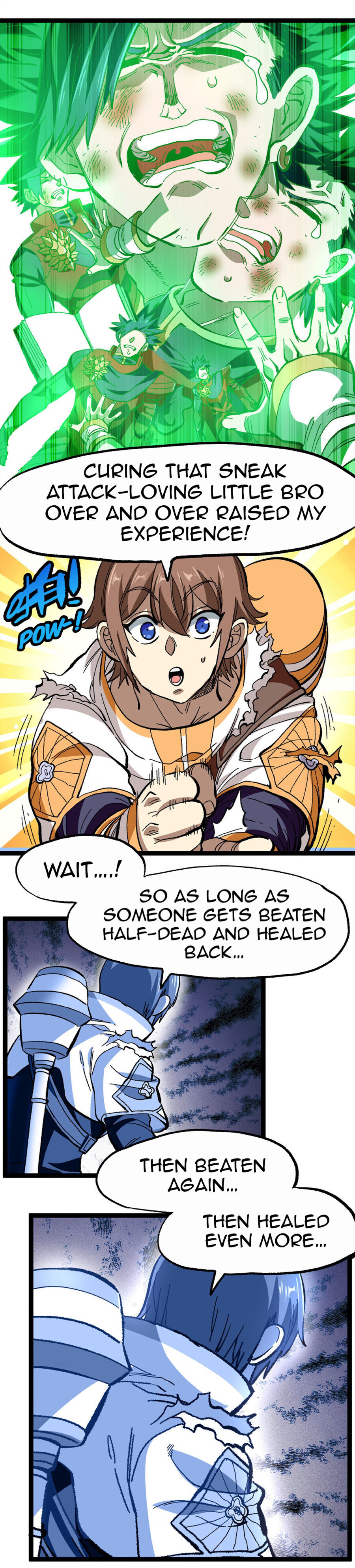 The Unrivaled Delinquent Combat King Is Actually A Healer In The Game World? Chapter 17 - page 9