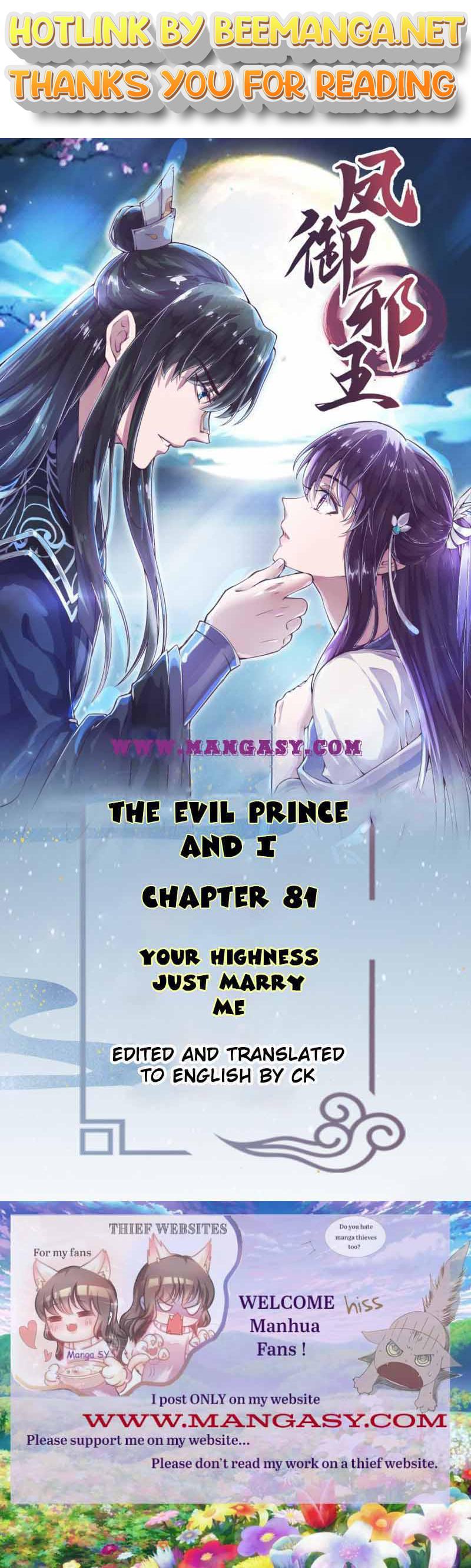 The Evil Prince And I Chapter 81 - page 1