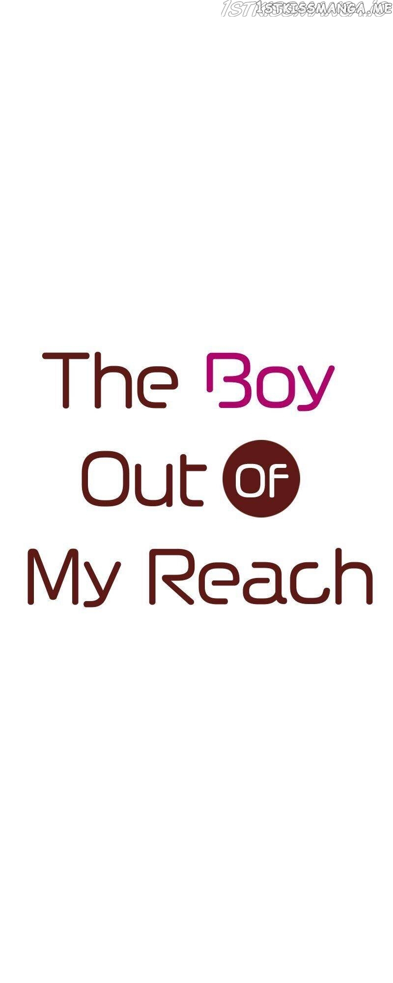 The Boy Out Of My Reach Chapter 88 - page 1