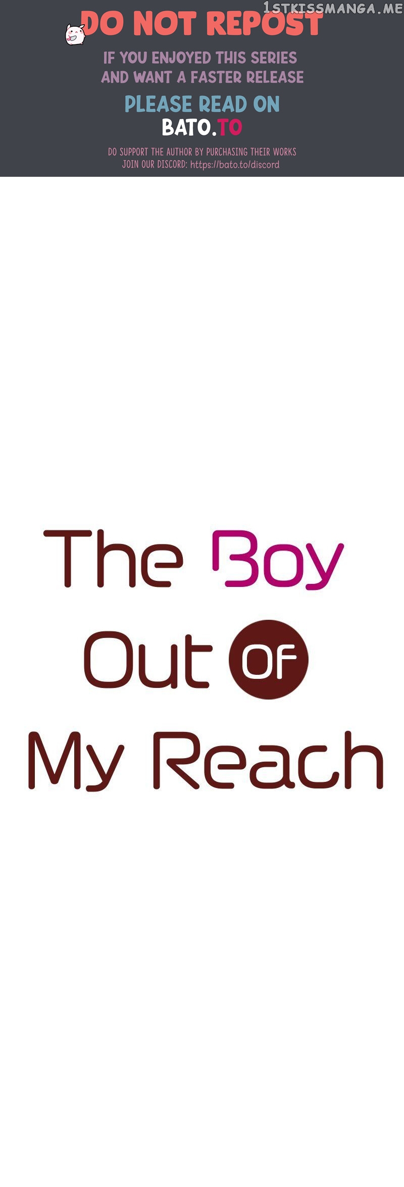 The Boy Out Of My Reach Chapter 72 - page 1