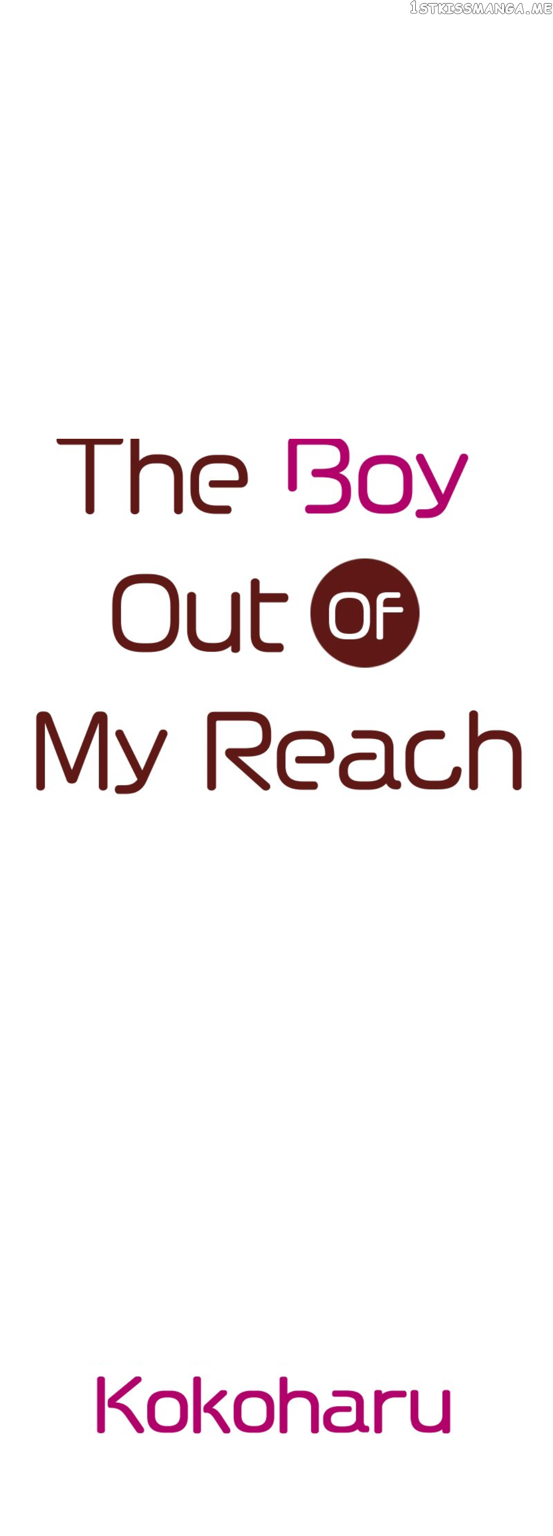 The Boy Out Of My Reach Chapter 45 - page 1