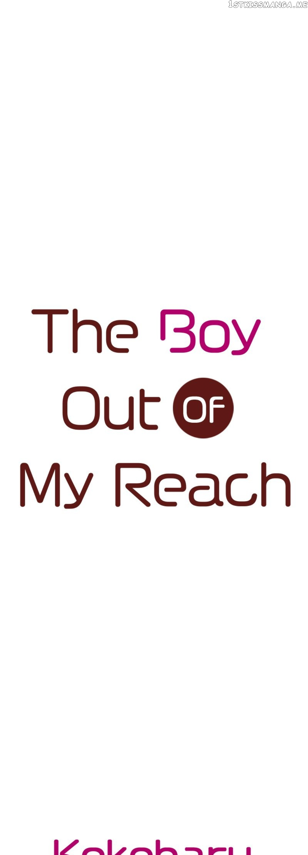 The Boy Out Of My Reach Chapter 44 - page 1