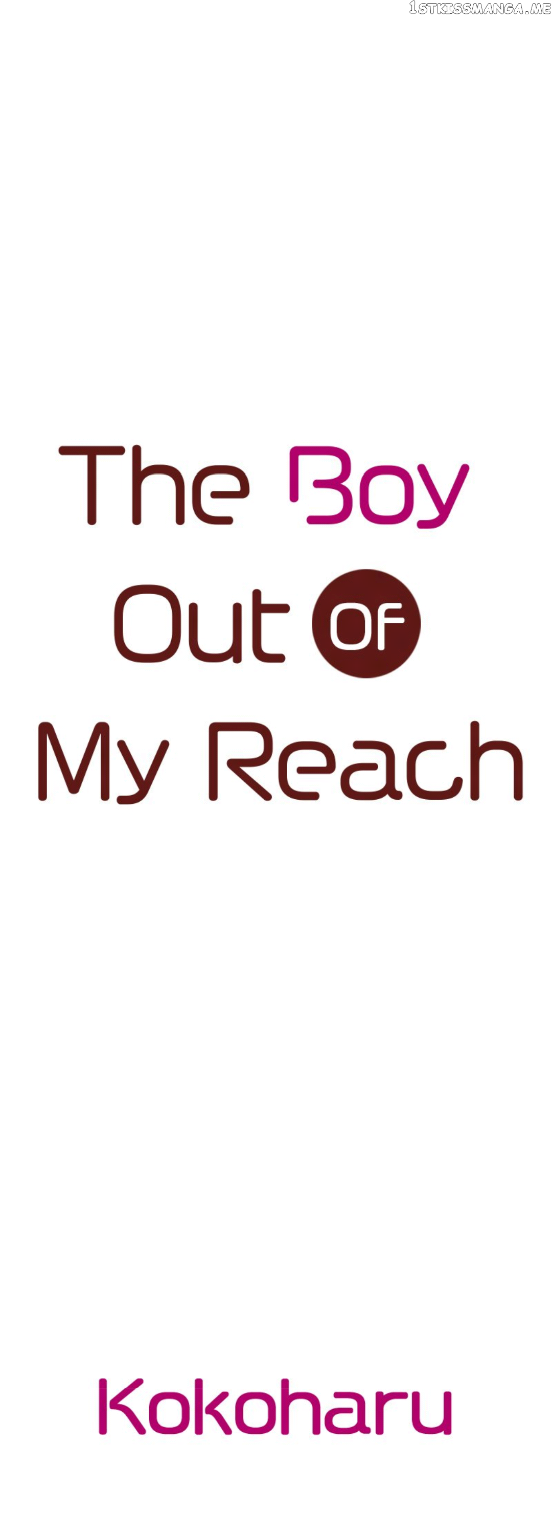 The Boy Out Of My Reach Chapter 39 - page 1