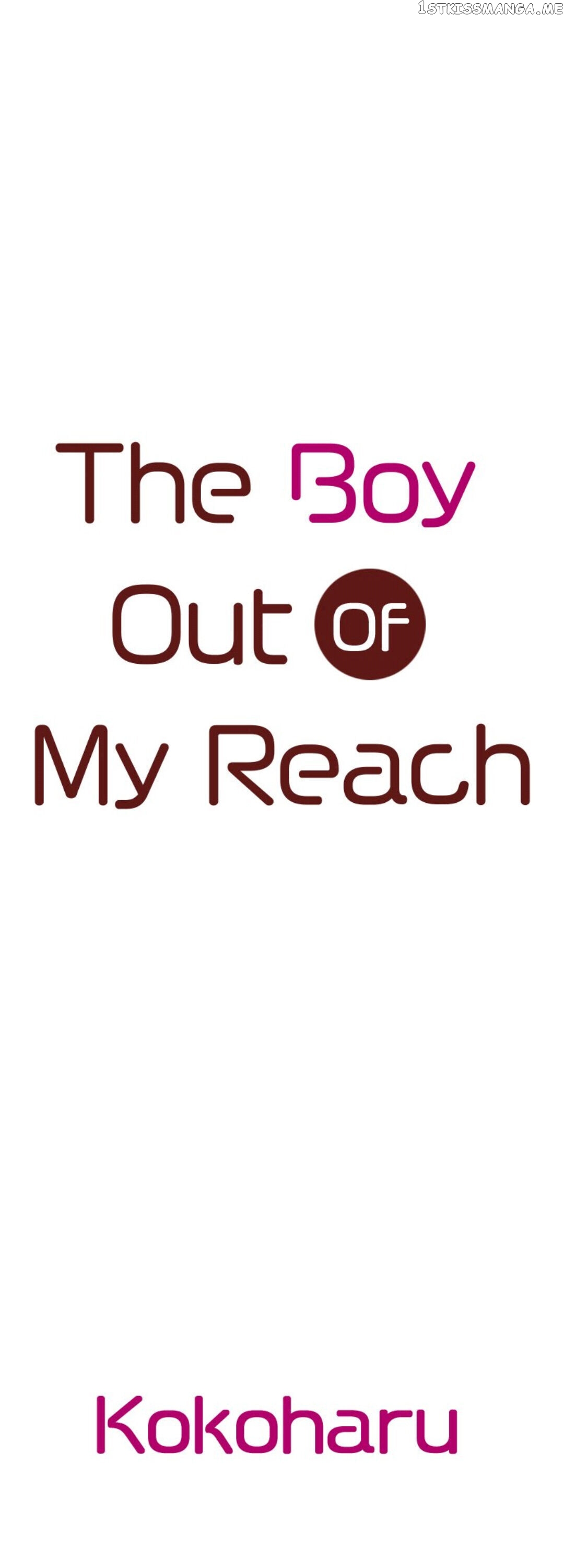 The Boy Out Of My Reach Chapter 34 - page 1